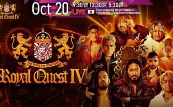 NJPW Royal Quest IV 2024 10/20/24 – 20th October 2024